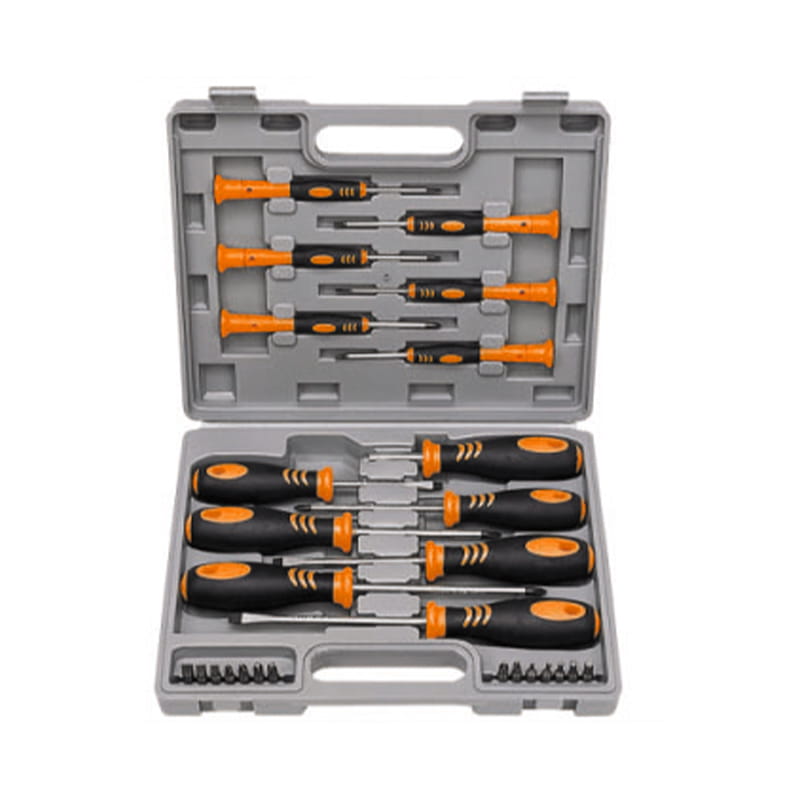 27db BMC csomagolás hornyolt Phillips Pozidriv Torx CRV csavarhúzó készlet