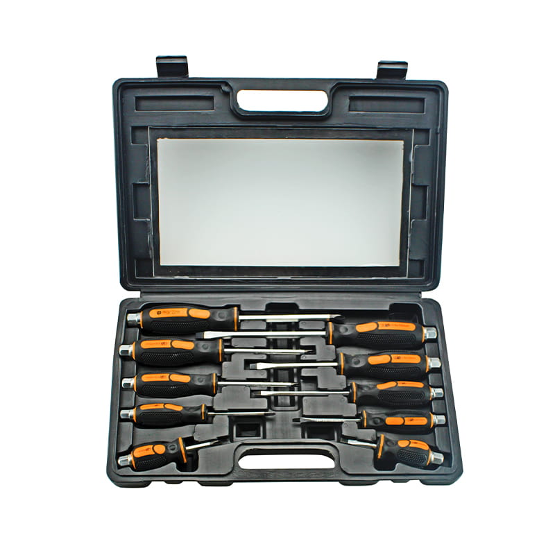10db BMC Packaging CRV Go-Though csavarhúzó készlet